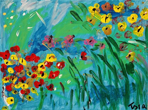 Silence di Tsia Tskhovrebashvili, Pittura in vendita su Singulart