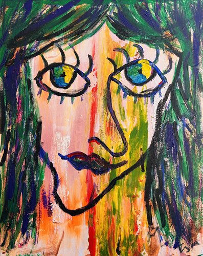 First Love by Tsia Tskhovrebashvili, Painting for Sale on Singulart