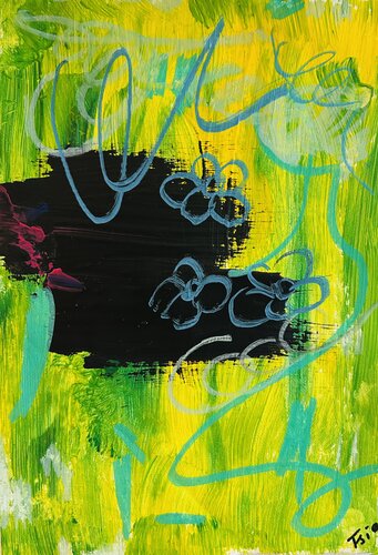 Neon Emotions II von Tsia Tskhovrebashvili, Malerei kaufen auf Singulart