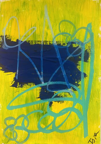 Neon Emotions III by Tsia Tskhovrebashvili, Painting for Sale on Singulart