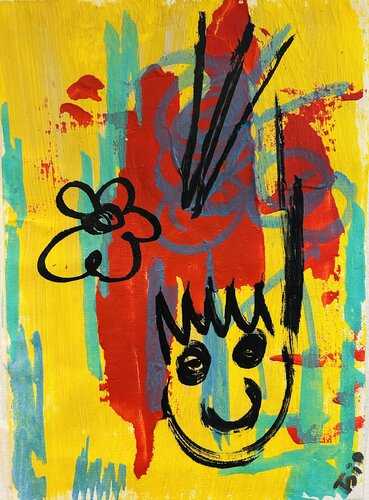 Neon Emotions V de Tsia Tskhovrebashvili, Pintura a la venta en Singulart