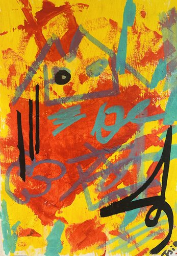 Neon Emotions VI de Tsia Tskhovrebashvili, Pintura a la venta en Singulart