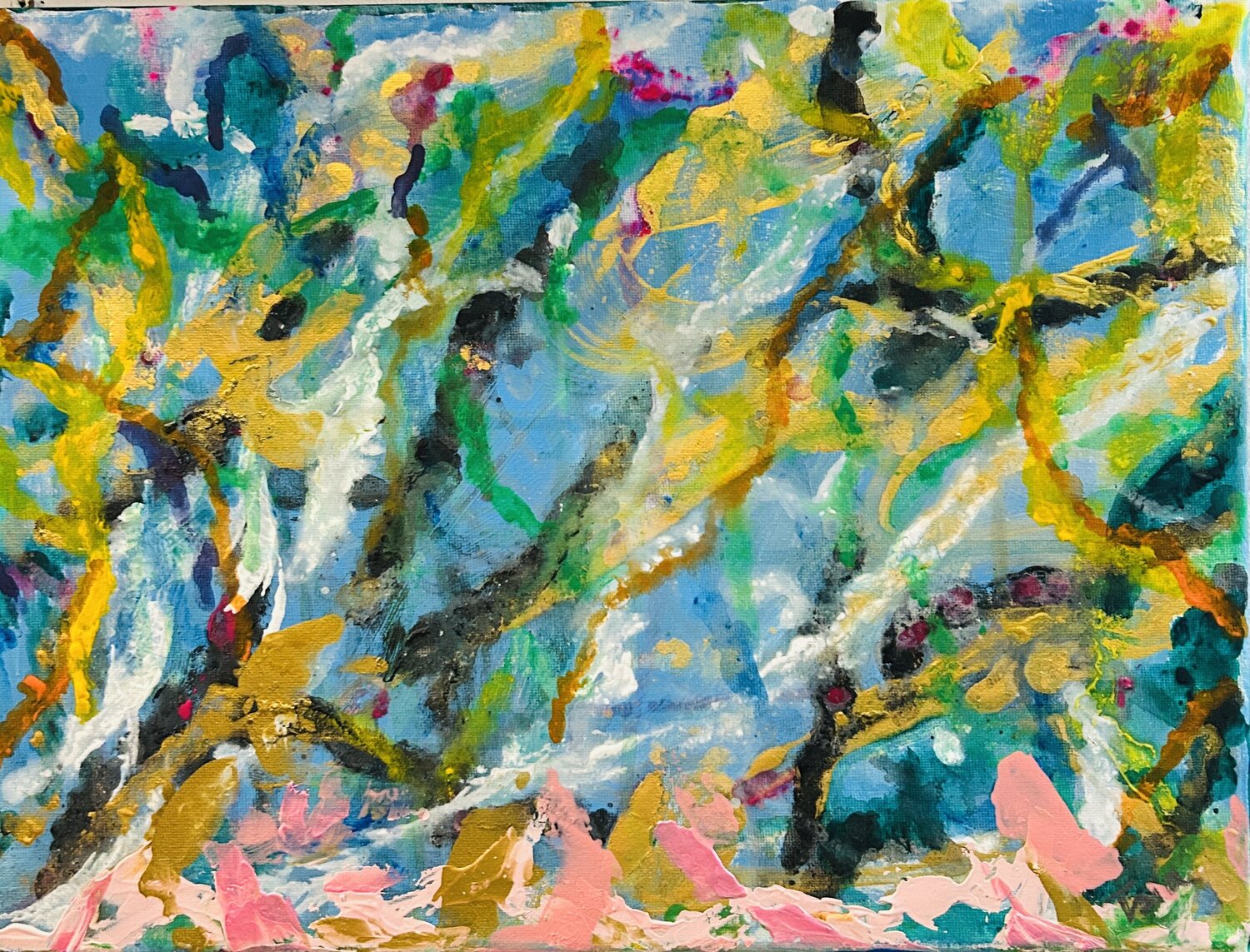 abstract Nude et harmony Tsia Tskhovrebashvili