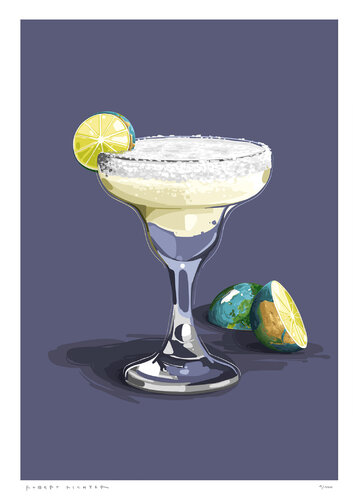 Happy Hour II (purple edition) di Robert Richter, Stampa in vendita su Singulart