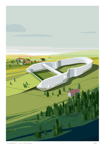 Slices di Robert Richter, Stampa in vendita su Singulart