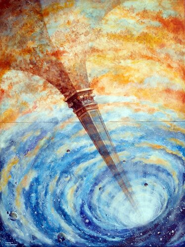 Penetrando el absoluto von Xabier Obeso, Malerei kaufen auf Singulart