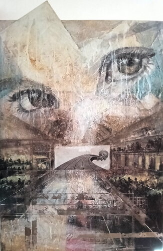 a través de la música di Xabier Obeso, Pittura in vendita su Singulart