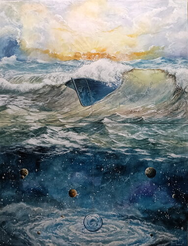 Tragado por el ego von Xabier Obeso, Malerei kaufen auf Singulart