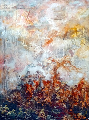 Sin título van Xabier Obeso, Schilderij te koop op Singulart