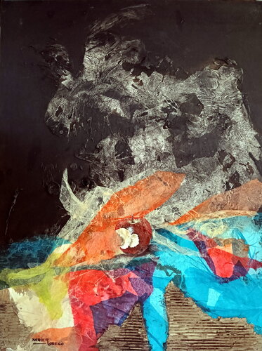 Europa van Xabier Obeso, Schilderij te koop op Singulart