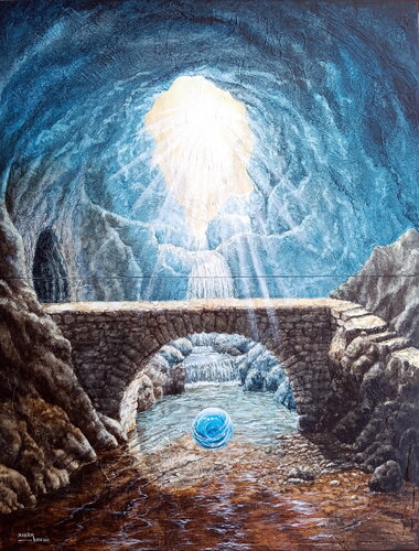 Camino de la consciencia II von Xabier Obeso, Malerei kaufen auf Singulart