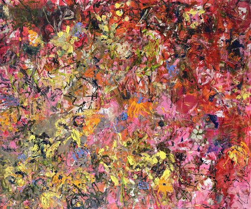 Battlefield of Love di Pien De Haas, Pittura in vendita su Singulart