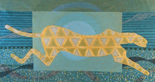 Save Cheetahs Series 2 van Sajid Hussain, Schilderij te koop op Singulart