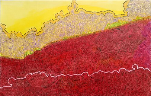 Dawn to Sunrise von Sajid Hussain, Malerei kaufen auf Singulart