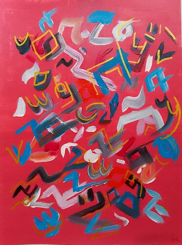 untitled # 1 von Sajid Hussain, Malerei kaufen auf Singulart