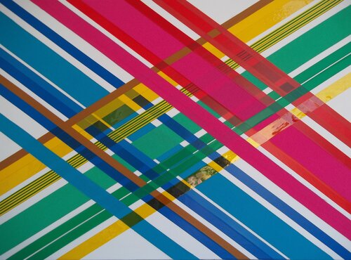 Streifen _ Colour de Sine von Schonen, Otros medios a la venta en Singulart