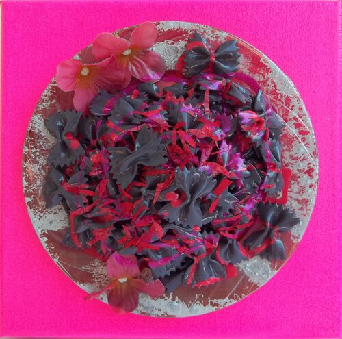 3D PopPasta _ pink van Sine von Schonen, Andere media te koop op Singulart