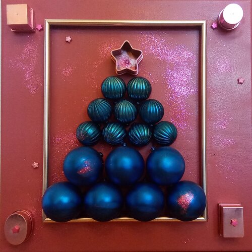 XMAS _ pink / blue by Sine von Schonen, 기타 매체 for Sale on Singulart