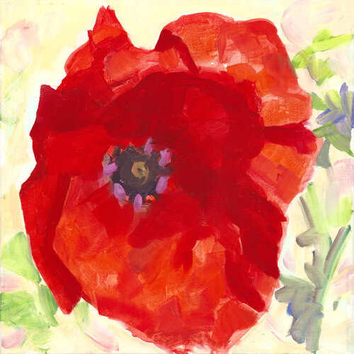 Poppy : No 9 van Monica Carroll, Schilderij te koop op Singulart