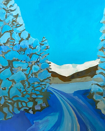 Ice Cold van Monica Carroll, Schilderij te koop op Singulart