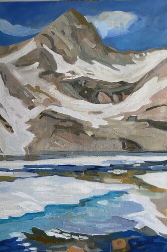 Paiute Peak van Monica Carroll, Schilderij te koop op Singulart