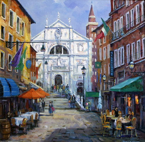 Venice ,Italy von Zhen zhong Duan, Malerei kaufen auf Singulart
