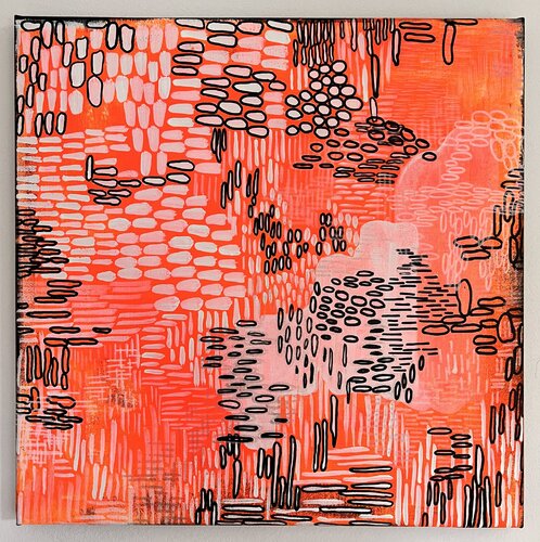 IN BETWEEN van Eva Breitfuß, Schilderij te koop op Singulart