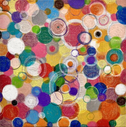 KEEP SMILING von Eva Breitfuß, Malerei kaufen auf Singulart