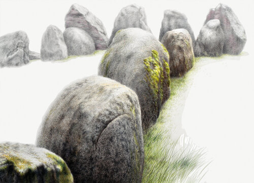 Visbek 13 de Norbert Städele, Dibujo a la venta en Singulart