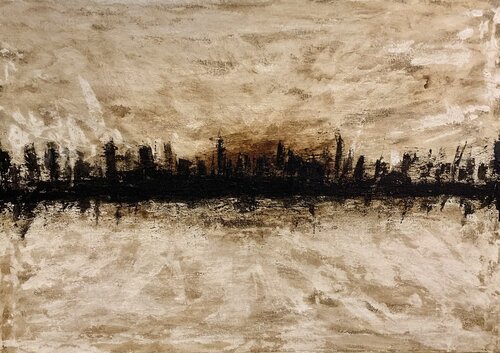 Untitled serie "Cities" von Giovanni de Michele, Textil kaufen auf Singulart