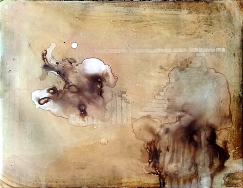 Inconnue à l'enfant par Romain Wetzel, Œuvre sur papier en vente sur Singulart