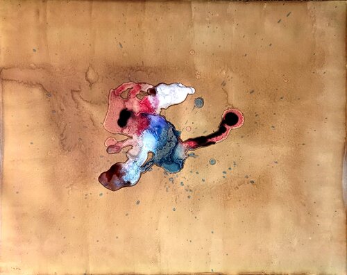 Lapin au pays sans chemin par Romain Wetzel, Œuvre sur papier en vente sur Singulart