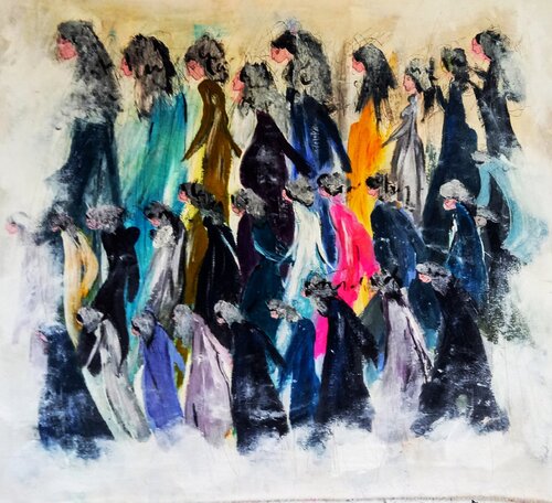 La fuite von blandine laneyrie, Malerei kaufen auf Singulart