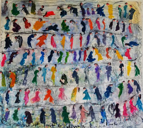 Danse von blandine laneyrie, Malerei kaufen auf Singulart