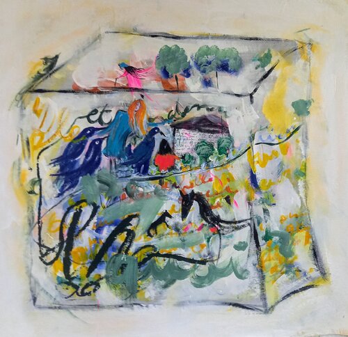 enfermée von blandine laneyrie, Malerei kaufen auf Singulart