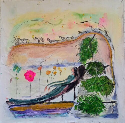 Dream 2 von blandine laneyrie, Malerei kaufen auf Singulart