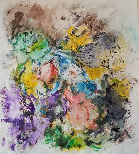 Printemps by blandine laneyrie, Painting for Sale on Singulart