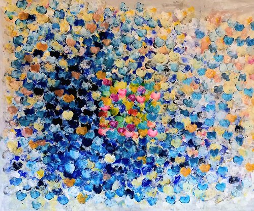 Mer de coeur von blandine laneyrie, Malerei kaufen auf Singulart