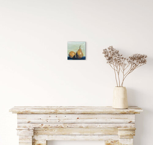 Birnen di Susanne Heß, Pittura in vendita su Singulart