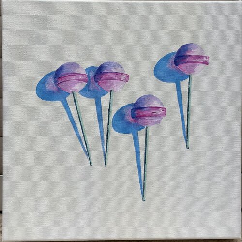 Lutscher Pop Pastell de Susanne Heß, Pintura a la venta en Singulart