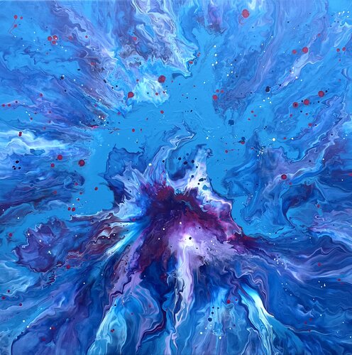 Pillars of Creation di Anna Cristea, Pittura in vendita su Singulart