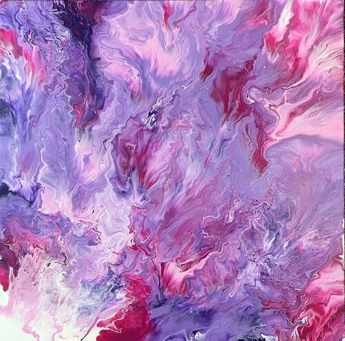 Purple Storm di Anna Cristea, Pittura in vendita su Singulart