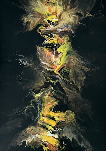 Thunder di Anna Cristea, Pittura in vendita su Singulart