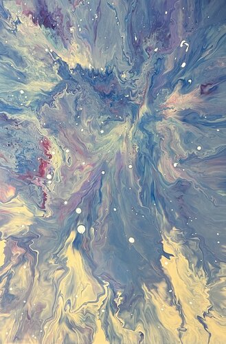 Frozen melody di Anna Cristea, Pittura in vendita su Singulart