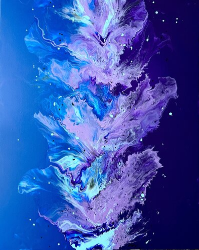 Dance of Universe di Anna Cristea, Pittura in vendita su Singulart