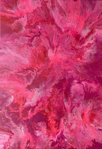 Pink Planet di Anna Cristea, Pittura in vendita su Singulart
