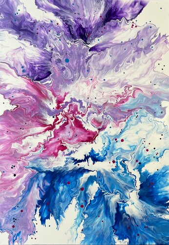 Magical flow di Anna Cristea, Pittura in vendita su Singulart
