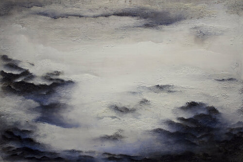 On every wave par Francesca Borgo, Peinture en vente sur Singulart