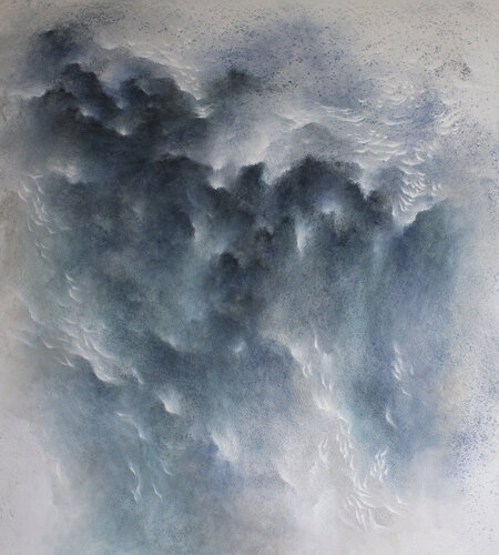 Song for a glacier van Francesca Borgo, Schilderij te koop op Singulart