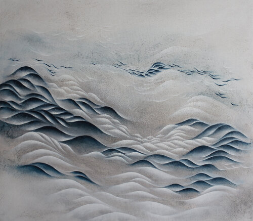 Wearing sunlight par Francesca Borgo, Peinture en vente sur Singulart